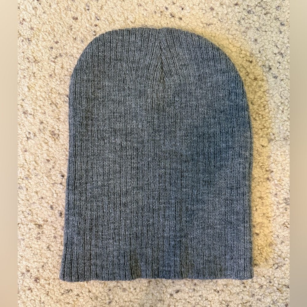 BP grey beanie